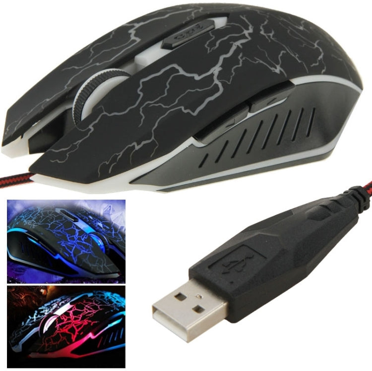 USB 6D有線光電魔術遊戲鼠標, USB 6D