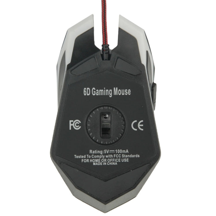 USB 6D有線光電魔術遊戲鼠標, USB 6D