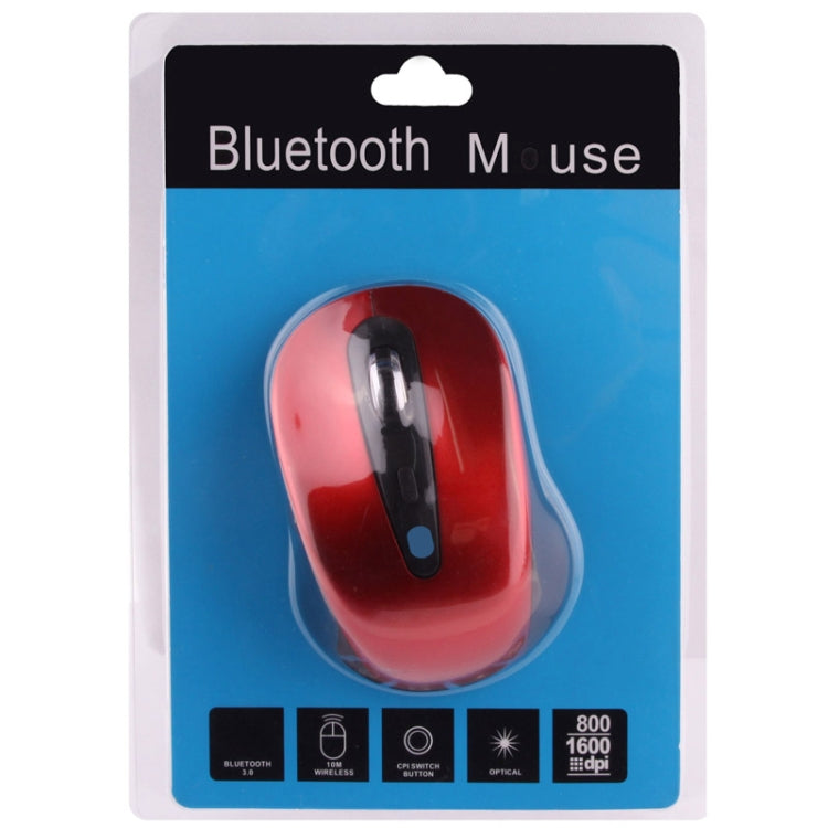藍牙光電鼠標 , Dark Blue, Red, Grey
