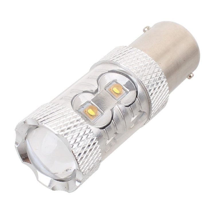 1157/BAY15D 50W 750流明 色溫6500K 10-3535-LEDs 白光 汽車剎車燈,帶恆流 DC12-24V
