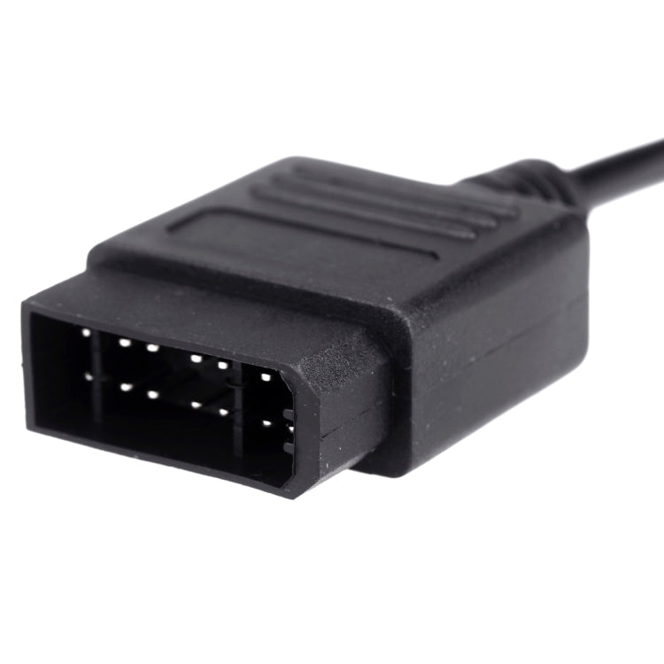 16 Pin to 14 Pin OBDII Adapter Cable for Nissan, Cable Length: 35cm