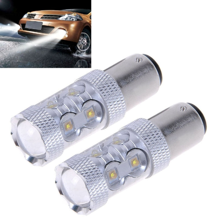 1156/BA15S 50W 10-3535-LEDs 汽車燈泡轉向燈, 白光