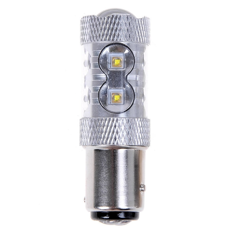 1156/BA15S 50W 10-3535-LEDs 汽車燈泡轉向燈, 白光