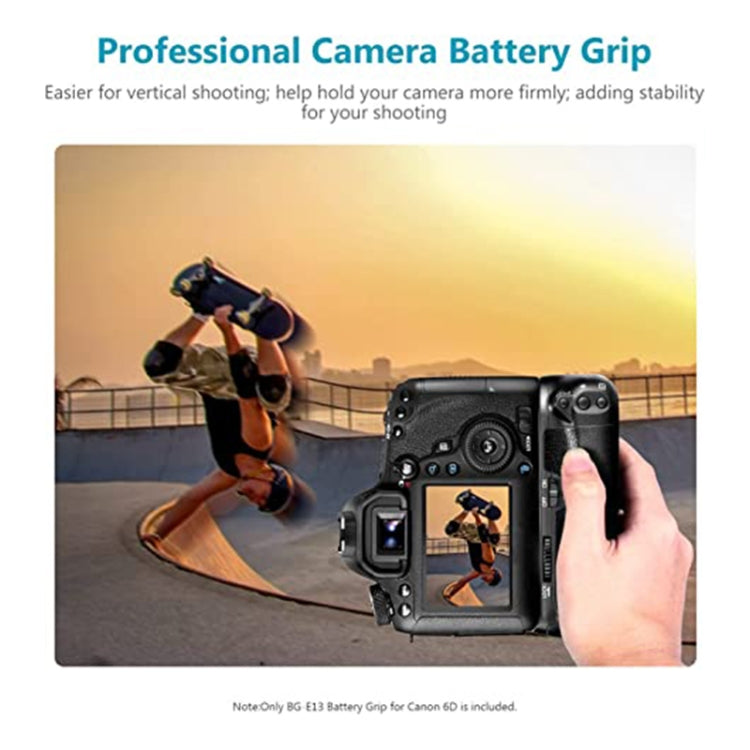 電池手柄適用於佳能6D