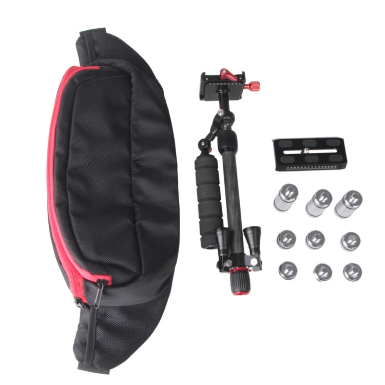 獵攝寶碳纖維穩定器SK-500適用於攝像機/ 單反相機