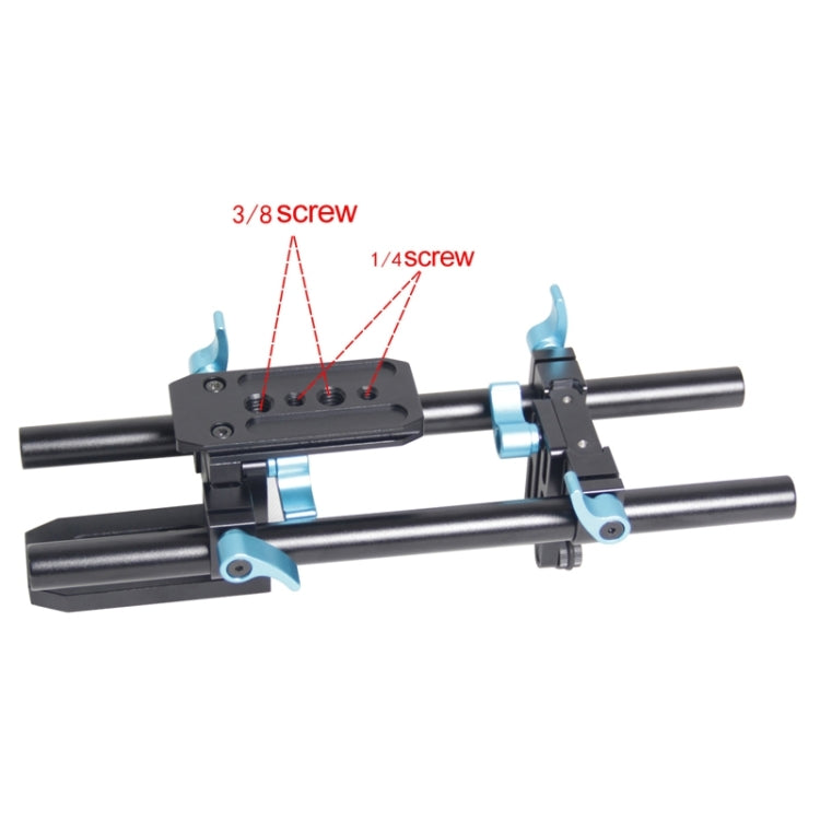 YLG1005B 15mm簡易支架 適用於單反相機/攝像機