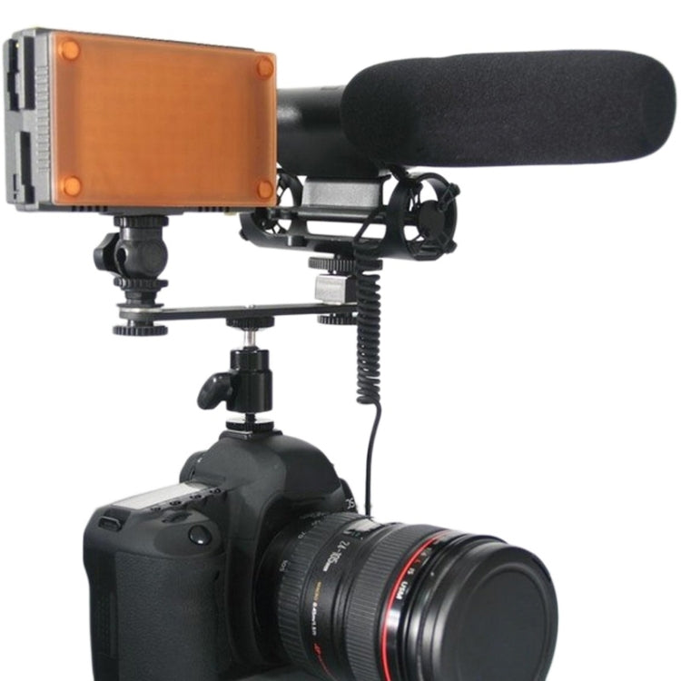 雙燈支架 LED攝像燈組合支架 富萊仕Z96攝影燈多燈拼裝支架