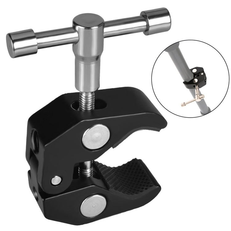 魔術手臂怪手DV液晶屏萬用夾頭大號蟹鉗夾