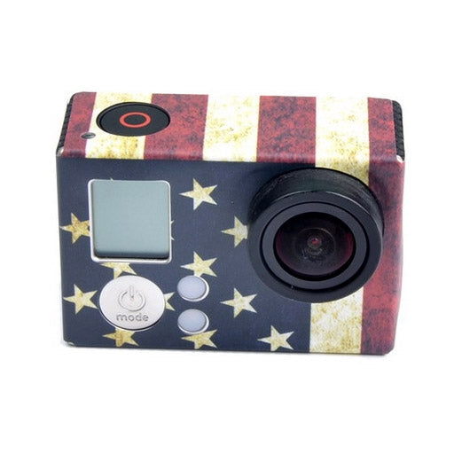 GoPro Hero 3+  / 3適用貼紙, US Flag, AU Flag, UK Flag, Brazil Flag