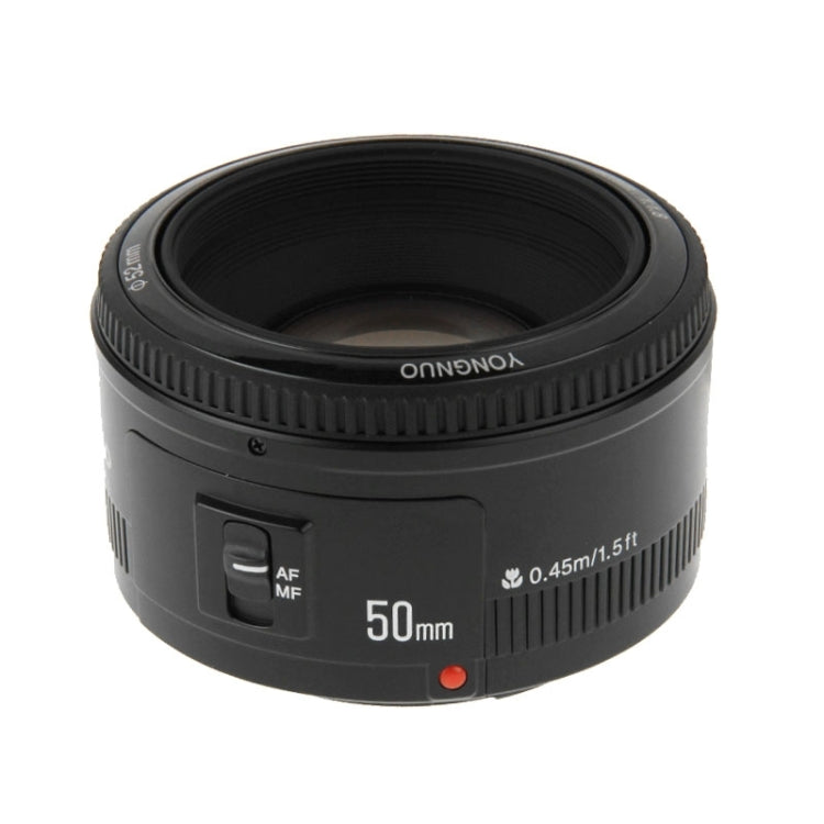 永諾 50mm F1.8 標準定焦鏡頭 適用於佳能相機