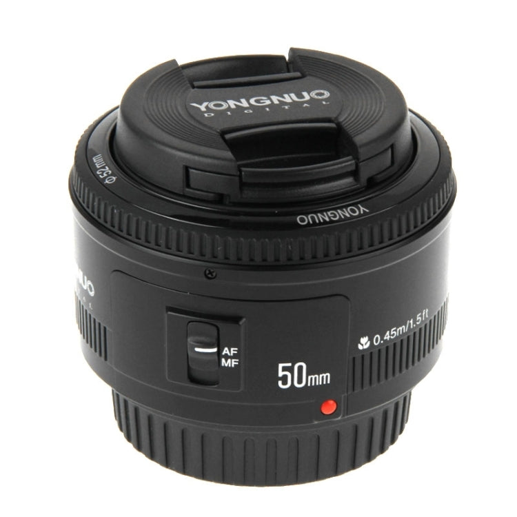 永諾 50mm F1.8 標準定焦鏡頭 適用於佳能相機