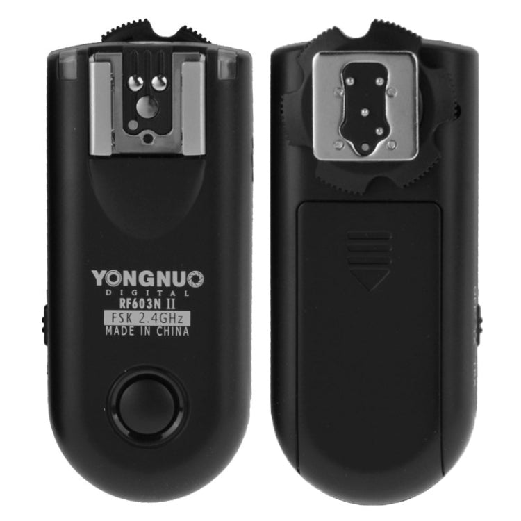 永諾 RF603N II 無線引閃器 2隻裝 帶N1接頭線