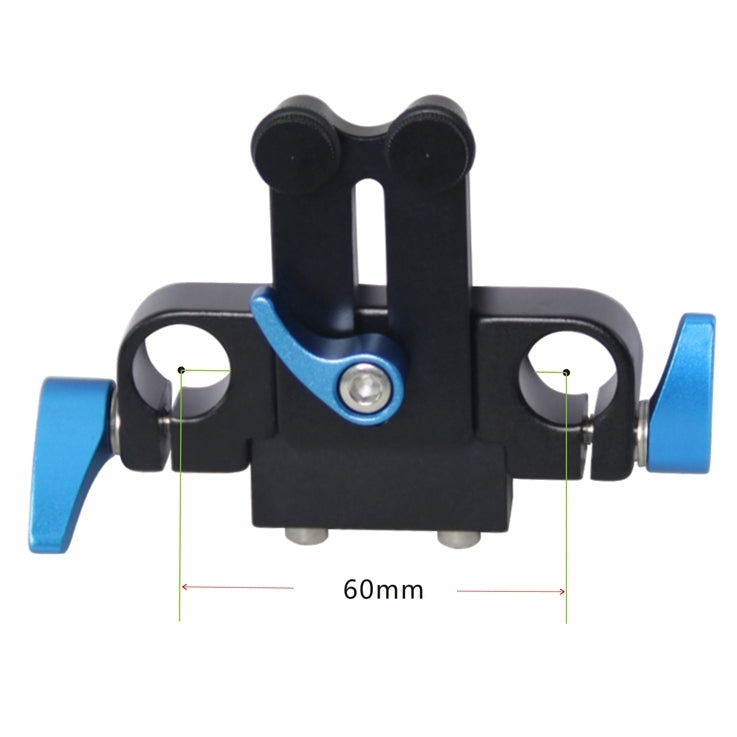 YLG1005H 15mm簡易支架軌道 適用於單反相機/攝像機