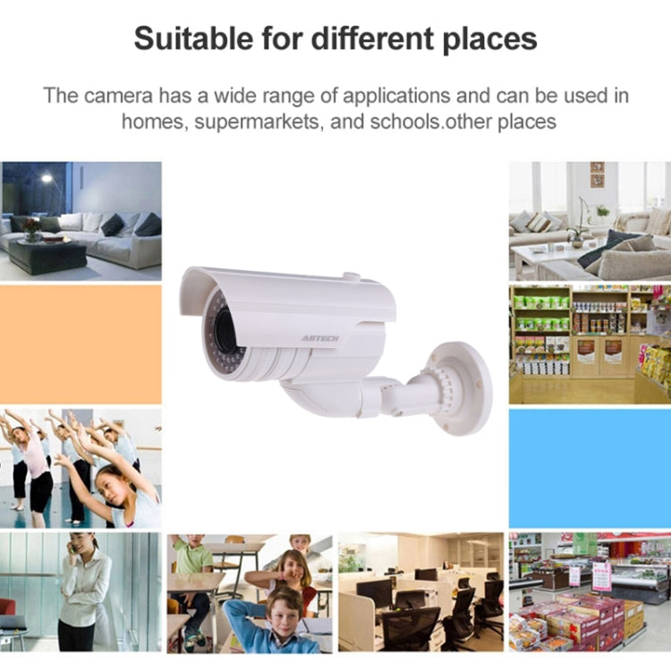 帶紅色LED的仿真攝像頭2000