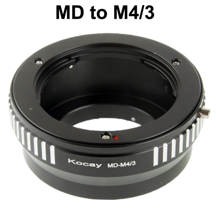 MD轉M4/3鏡頭轉接環, For Olympus M4/3 (Black)