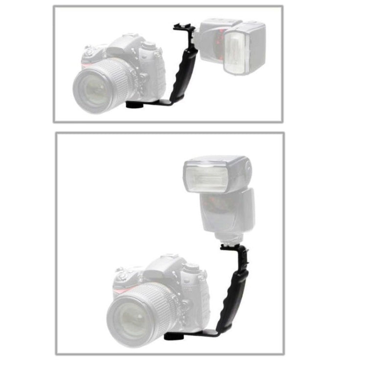 通用型閃光燈支架, L-bracket