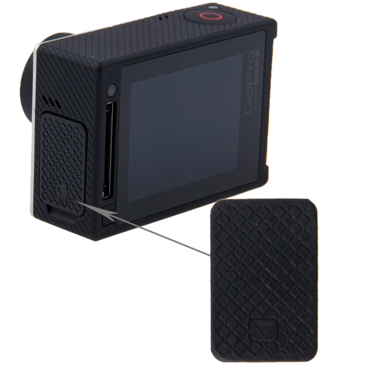 GoPro HERO4 /3+ /3運動相機的側邊接口蓋 便宜款, For GoPro HERO4 /3+ /3 (2)