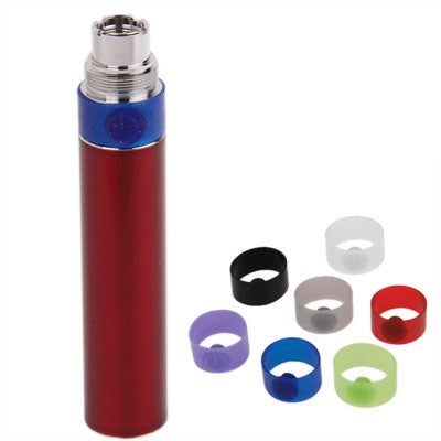 650mAh 电子煙電池手動煙桿 附帶: 七色電源按鍵圈