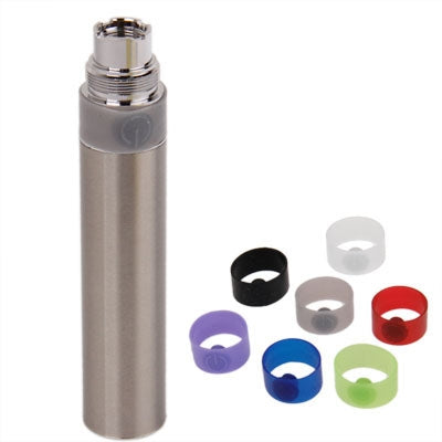 650mAh 电子煙電池手動煙桿 附帶: 七色電源按鍵圈