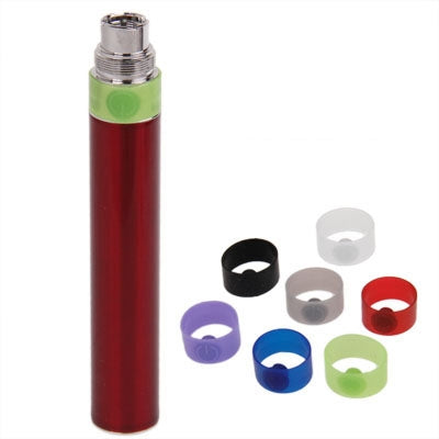 900mAh 电子煙電池手動煙桿 附帶: 七色電源按鍵圈