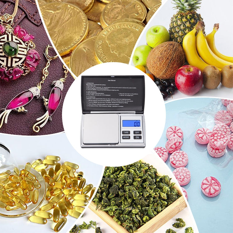 1000g / 0.1g 按鍵稱