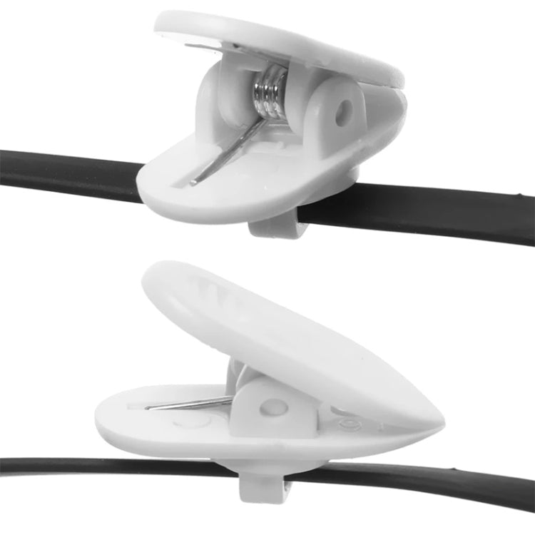 1000pcs 旋轉式耳機線夾子