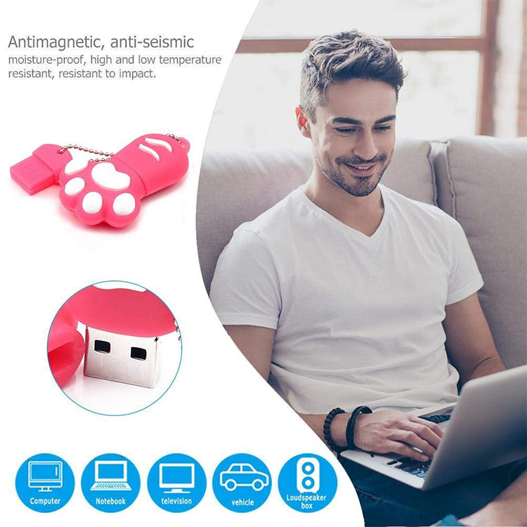 16GB 熊掌形狀 U盤