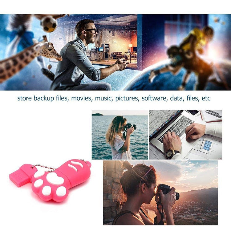 16GB 熊掌形狀 U盤