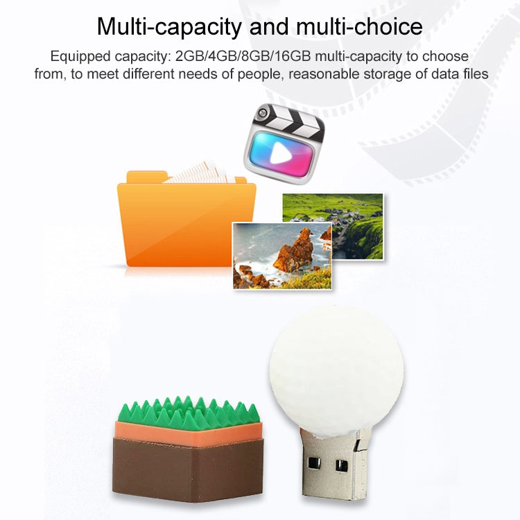 16GB 高爾夫球樣式U盤