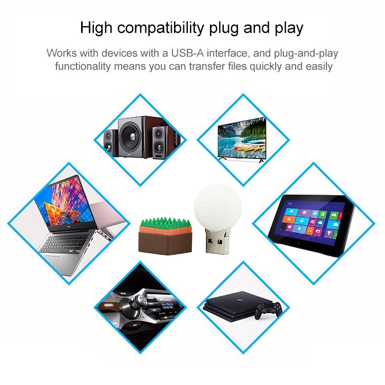 16GB 高爾夫球樣式U盤