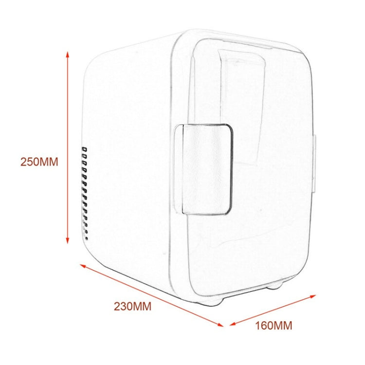 4L車載冷暖箱 車家兩用冰箱，顏色隨機