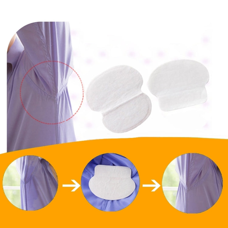 10pcs Disposable Self-adhesive Armpit Cotton Sweat Pads Underarm Absorbents