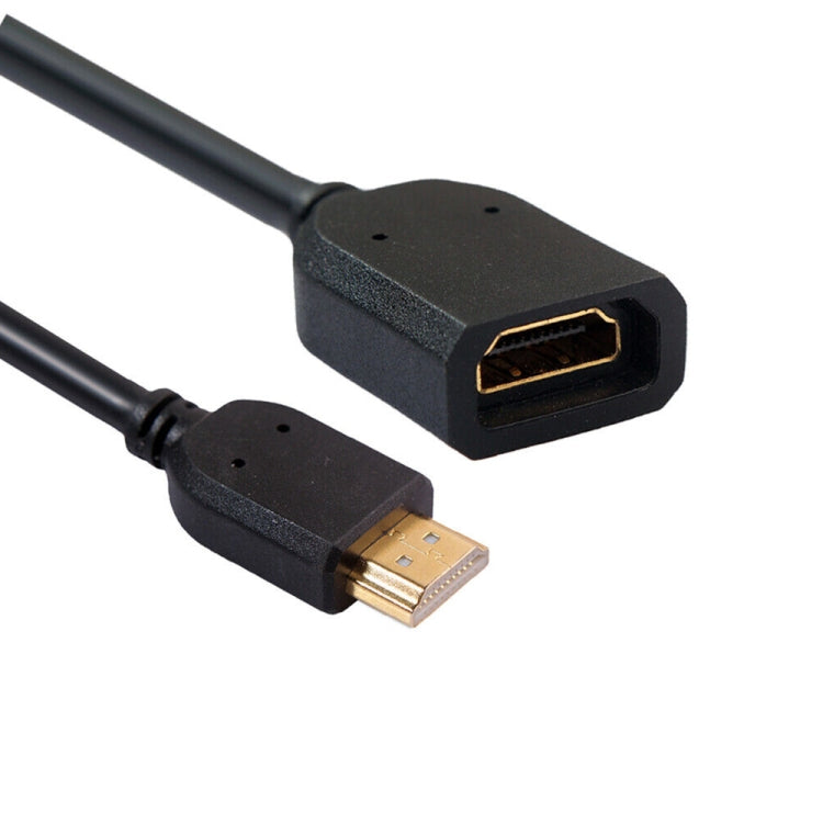 HDMI 公對母頭AM-AF 短線，長度：10cm