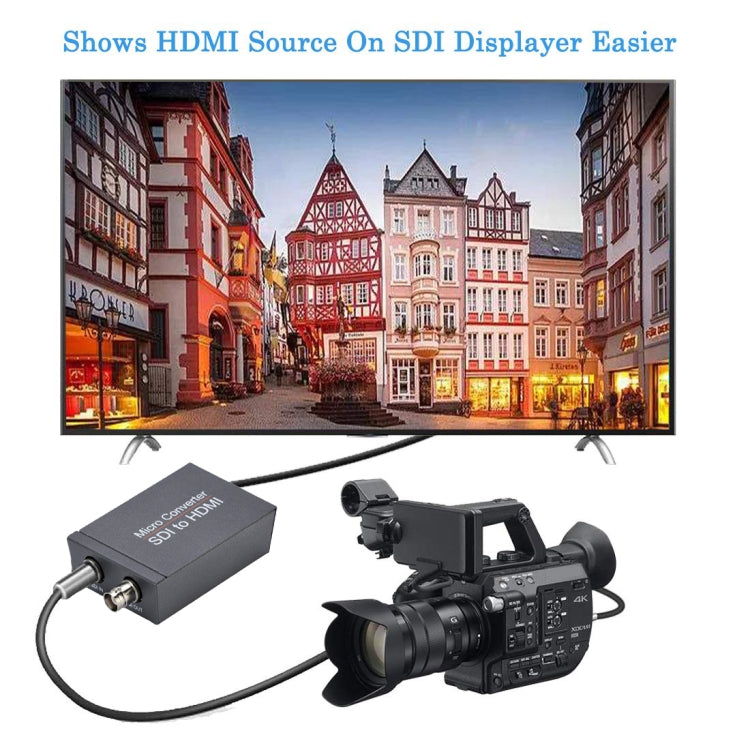 NK-M008 3G SDI 轉 HDMI+SDI 環路輸出 轉換器