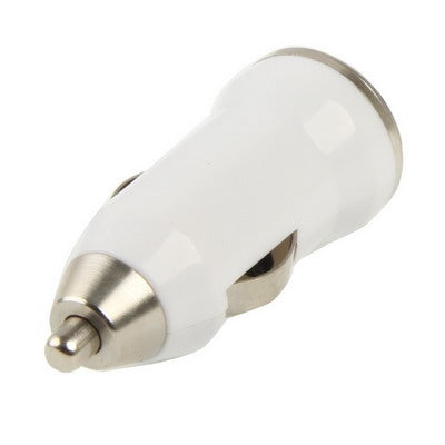 適用於iPhone 白色USB 車充