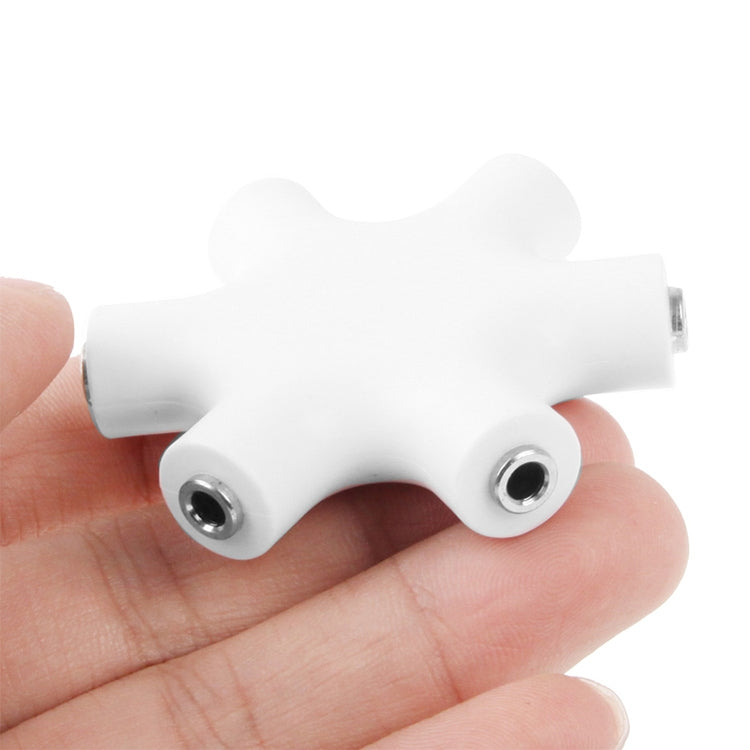 3.5mm音頻適配器, 6個母頭