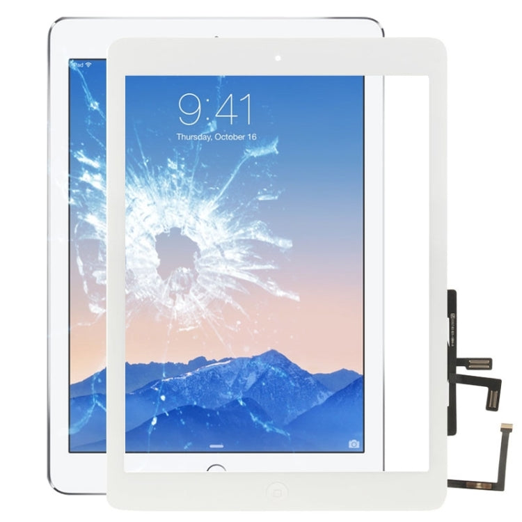 適用於iPad 5 按鍵 + 按鍵排線 + 貼紙 觸摸總成, For Apple iPad Air / iPad 5