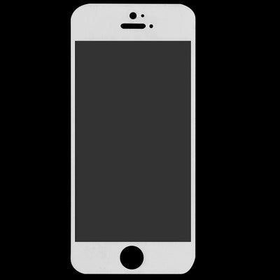 適用於iPhone 5 & 5S & 5C 鋼化玻璃保護膜 絲印大邊