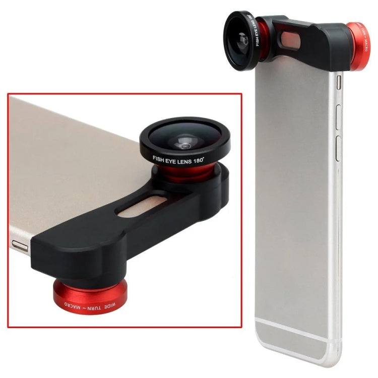 適用於iPhone 5 廣角微距 + 180度魚眼