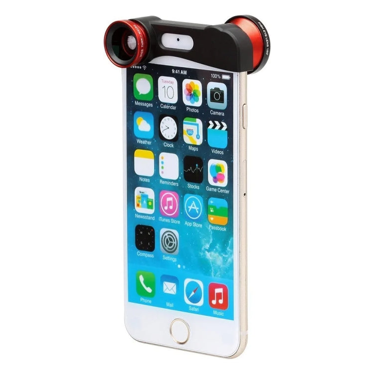 適用於iPhone 5 廣角微距 + 180度魚眼