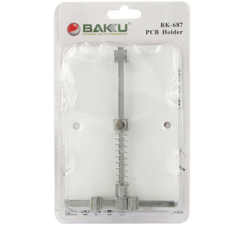 BAKU BK-687 不銹鋼手機維修PCB支架,支持手機卡維修