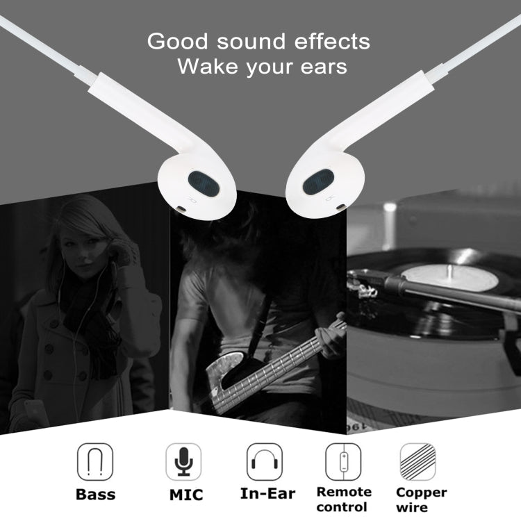 3.5mm 有線耳機 適用於安卓手機/PC電腦/MP3播放器/筆記本電腦，線長：1.2m