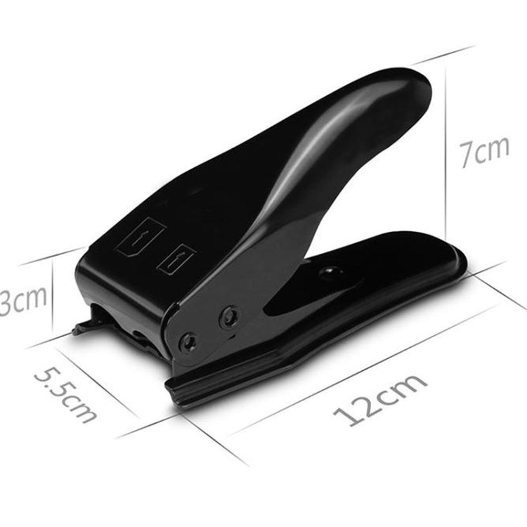 適用於適用於蘋果和安卓機型  雙口Nano Sim Cutter剪卡器, 配Nano / Micro / Standard SIM卡適配器+取卡針工具