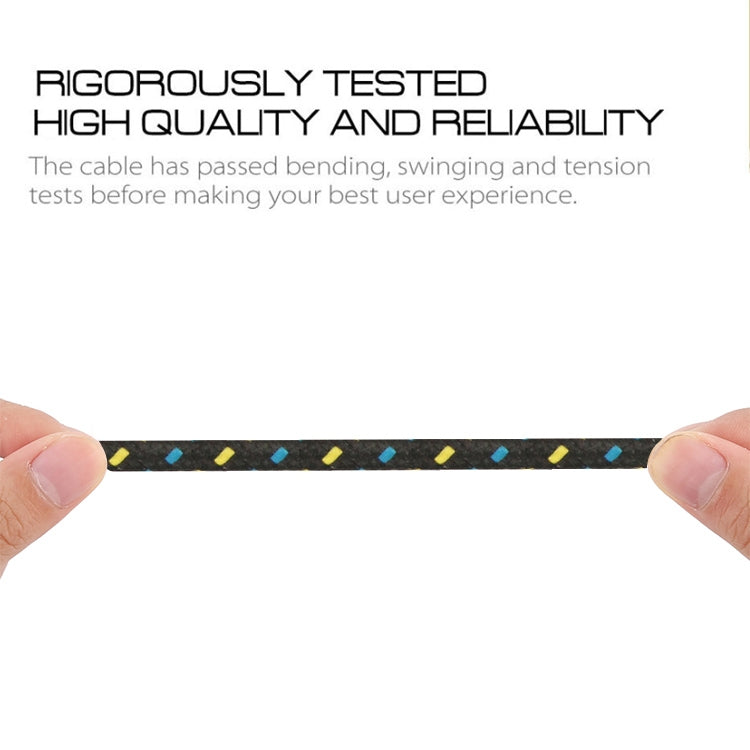 Lightning 8Pin 尼龍編織絞線 充電/數據傳輸線 3米