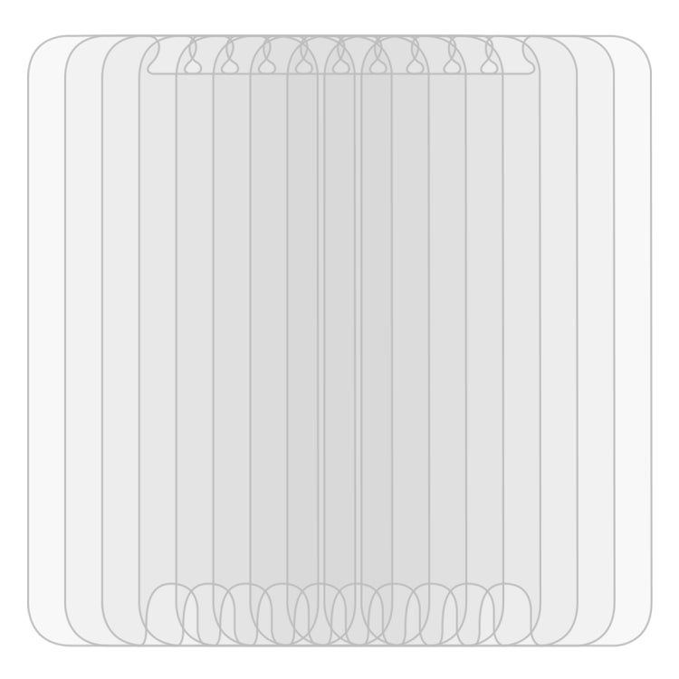 10片裝 適用於蘋果iPhone SE 2020 / 8 / 7 / 6 / 6S 4.7英寸 0.26mm厚度 9H表面硬度 2.5D弧邊 鋼化玻璃保護膜