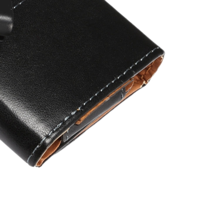 4.7英寸 iPhone 6 / 適用於三星Galaxy S4 / S3 小羊皮紋背夾扣左右開橫套掛腰包