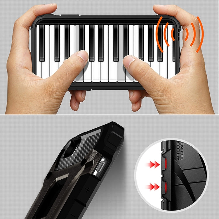 適用於蘋果iPhone 6 & 6s 4.7寸 金剛鐵甲TPU PC組合殼