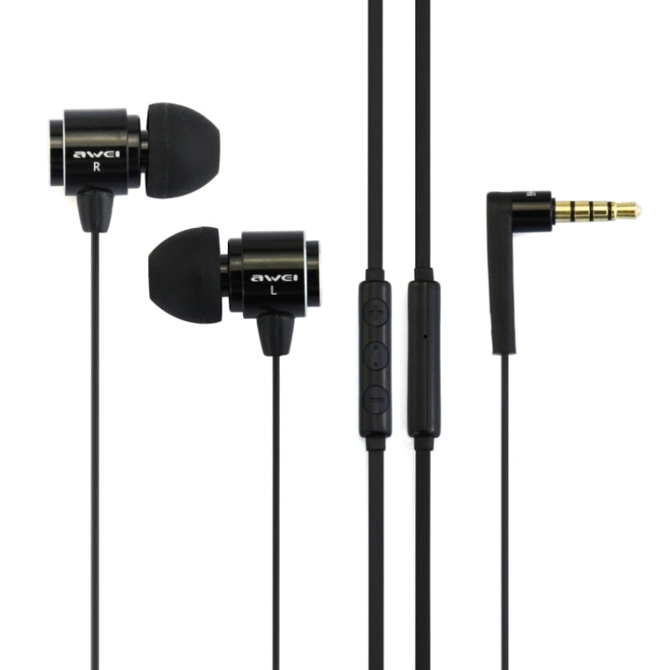 awei S10HI 麵條樣式帶麥耳機 適用於三星可加減音量，及上下一曲