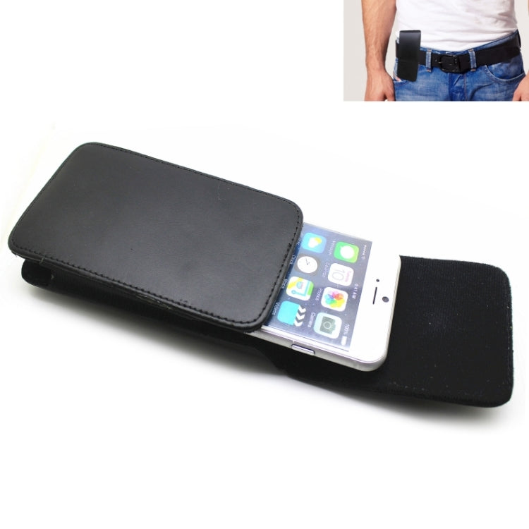 5.5英寸 適用於iPhone 6 Plus  直插式通用腰夾皮套