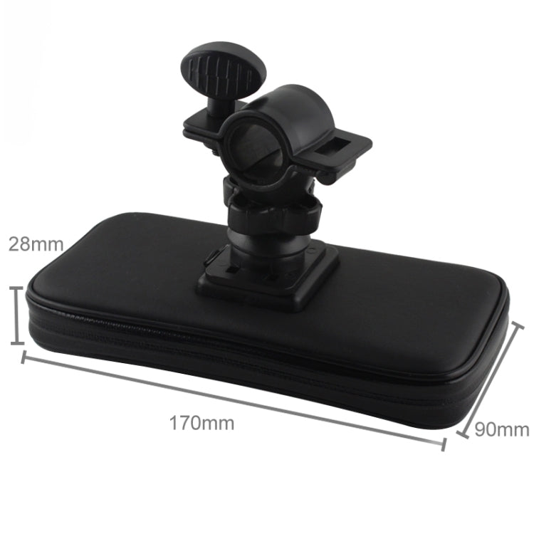 5.5英寸iPhone 6 Plus / 適用於Samsung Galaxy Note 4 / N910 防水包自行車支架